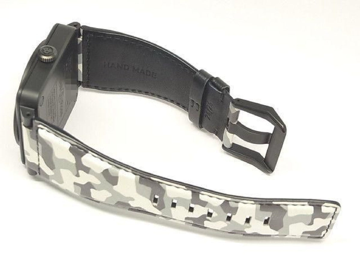 BELL & ROSS BR03-92 weiß Camo BR0392-CG-CE/SCA Weltweit limitiert 99 9 Lose Herren 194188177 hannari-shop