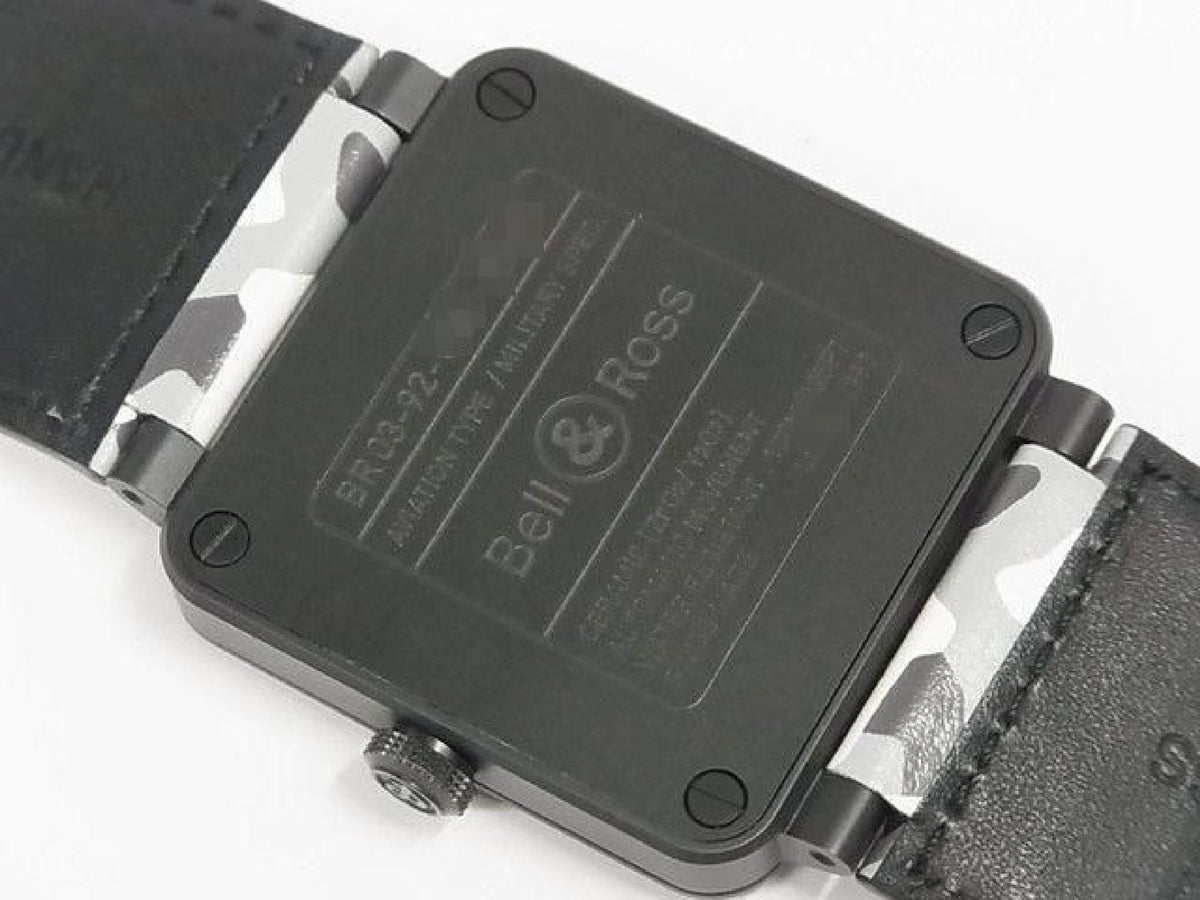 BELL & ROSS BR03-92 weiß Camo BR0392-CG-CE/SCA Weltweit limitiert 99 9 Lose Herren 194188177 hannari-shop