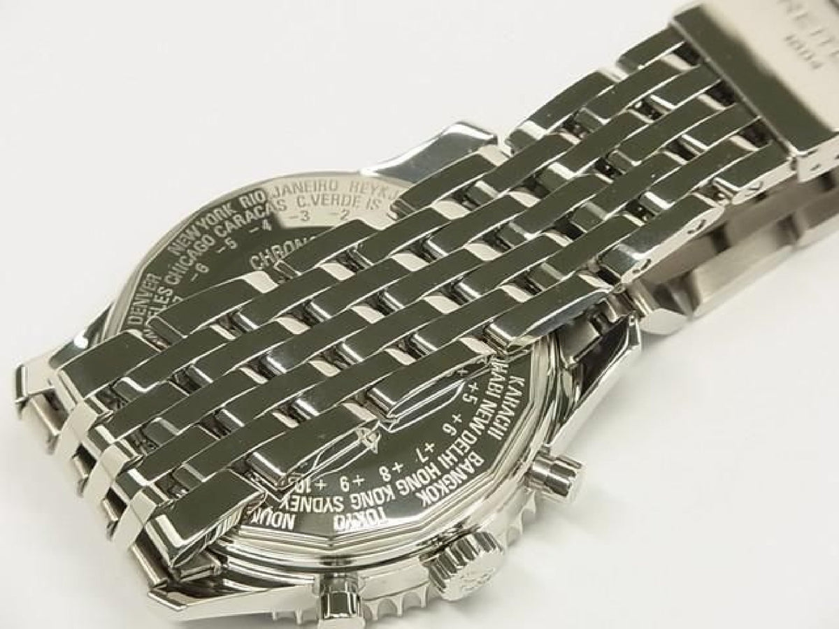 BREITLING Montbrillant Datora schwarzes A21330 Armband-Spezifikation Herren 194221755 hannari-shop