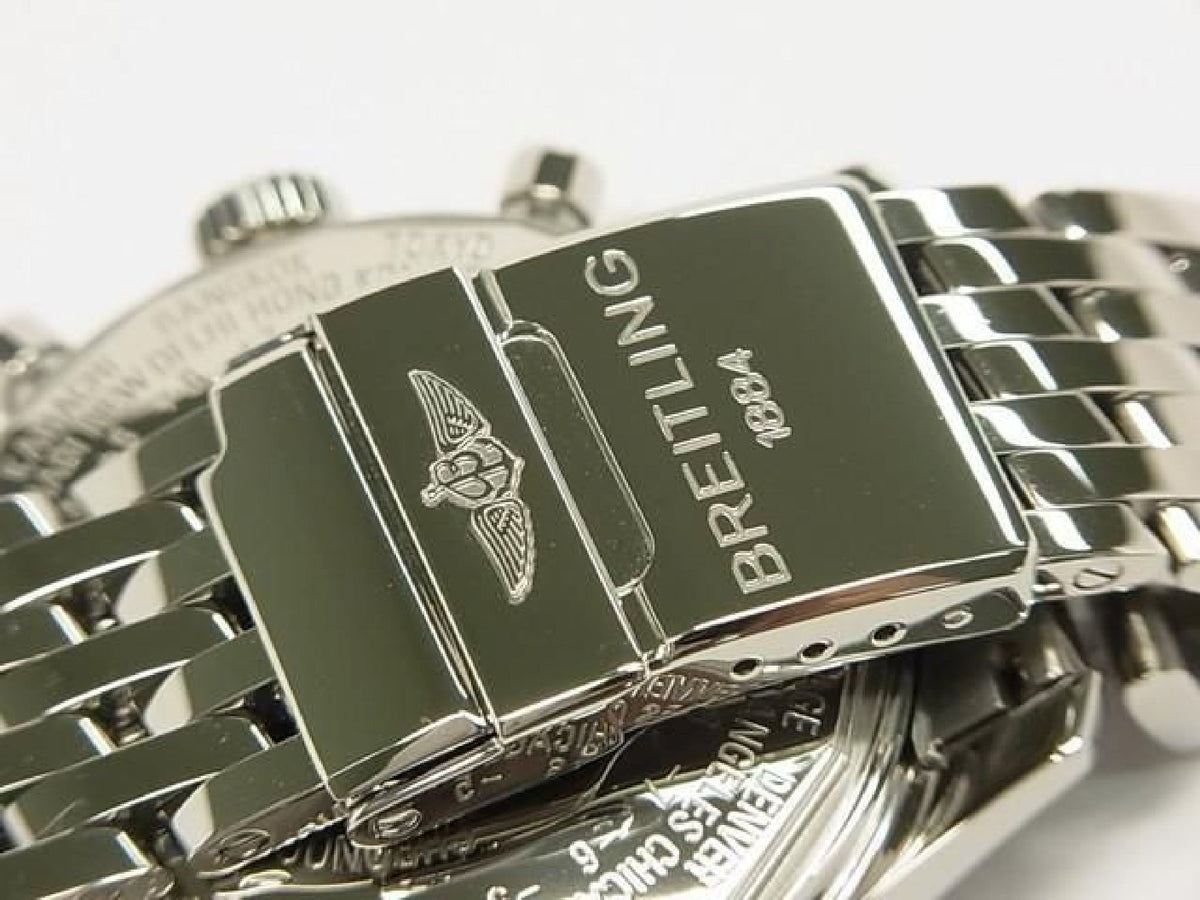 BREITLING Montbrillant Datora schwarzes A21330 Armband-Spezifikation Herren 194221755 hannari-shop