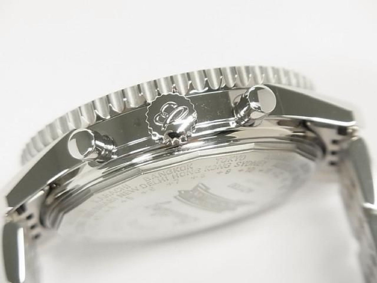 BREITLING Montbrillant Datora schwarzes A21330 Armband-Spezifikation Herren 194221755 hannari-shop
