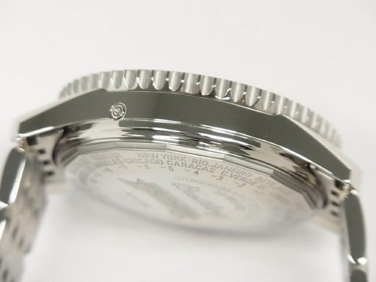 BREITLING Montbrillant Datora schwarzes A21330 Armband-Spezifikation Herren 194221755 hannari-shop