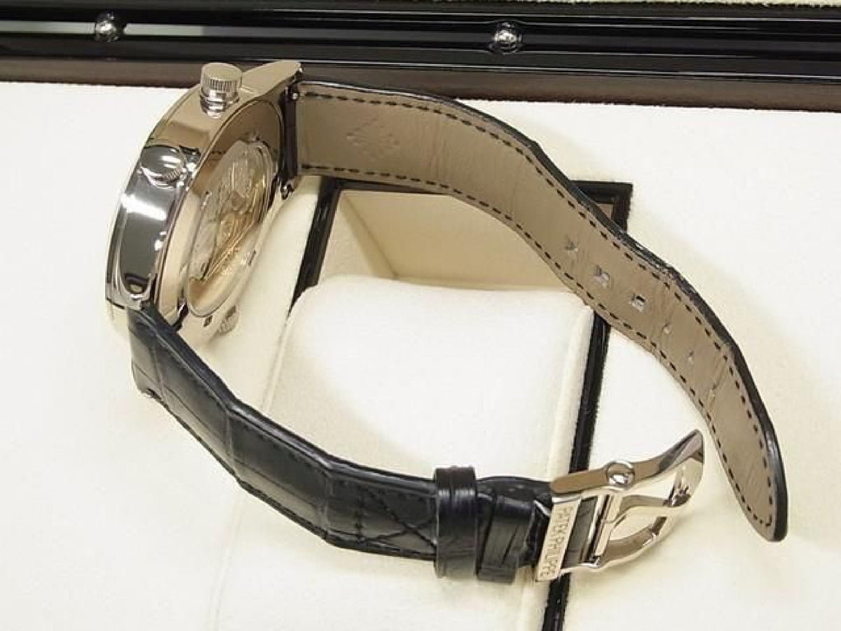 PATEK PHILIPPE Calatoraba Pilot's Travel Time 18KWG 5524G-001 Herren 194222577 hannari-shop