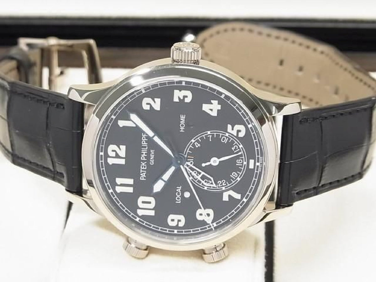PATEK PHILIPPE Calatoraba Pilot's Travel Time 18KWG 5524G-001 Herren 194222577 hannari-shop