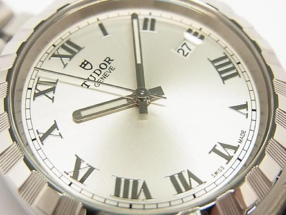 TUDOR Royal 38 MM silbernes Zifferblatt 28500 Herrenuhr 194241742 hannari-shop