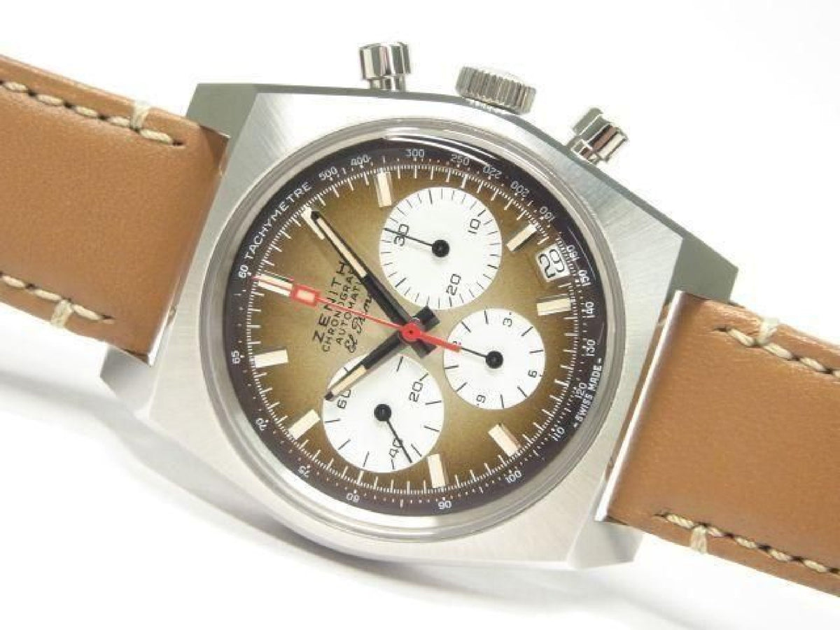 ZENITH Chrono Master Revival El Primero A385 Gradation braun 03.A384.400\/385.C855 Herren 194243077 hannari-shop