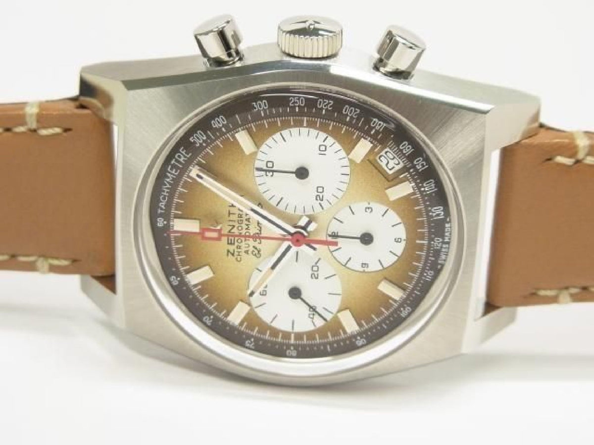ZENITH Chrono Master Revival El Primero A385 Gradation braun 03.A384.400\/385.C855 Herren 194243077 hannari-shop