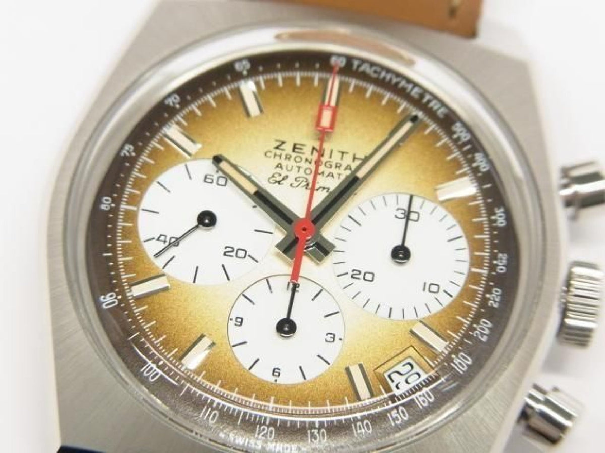 ZENITH Chrono Master Revival El Primero A385 Gradation braun 03.A384.400\/385.C855 Herren 194243077 hannari-shop
