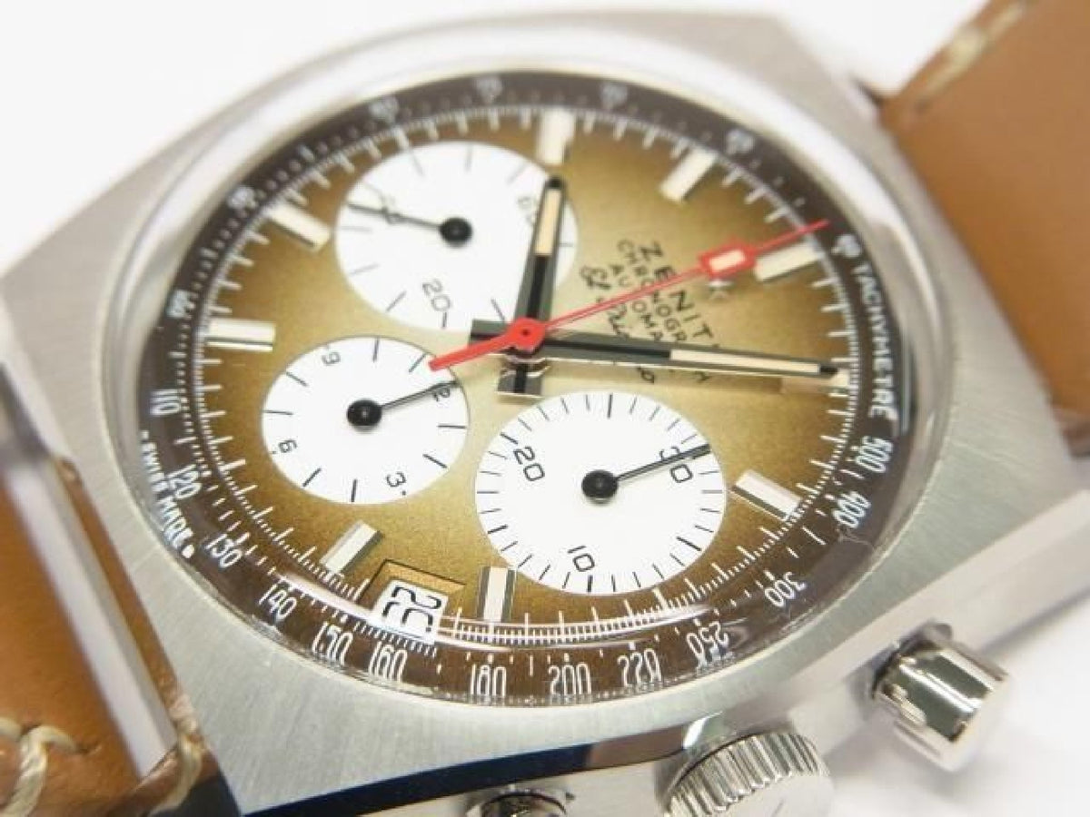 ZENITH Chrono Master Revival El Primero A385 Gradation braun 03.A384.400\/385.C855 Herren 194243077 hannari-shop