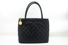 CHANEL Gold Medallion Caviar Shoulder Bag Grand Shopping Tote n56 hannari-shop