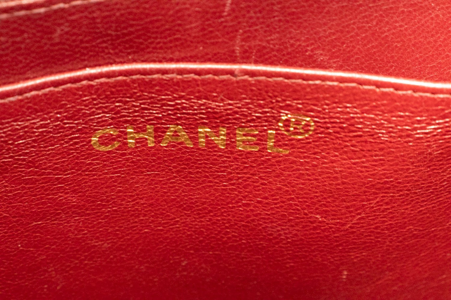 CHANEL Classic Large 13" Flap Chain Shoulder Bag Black Lambskin am4 hannari-shop