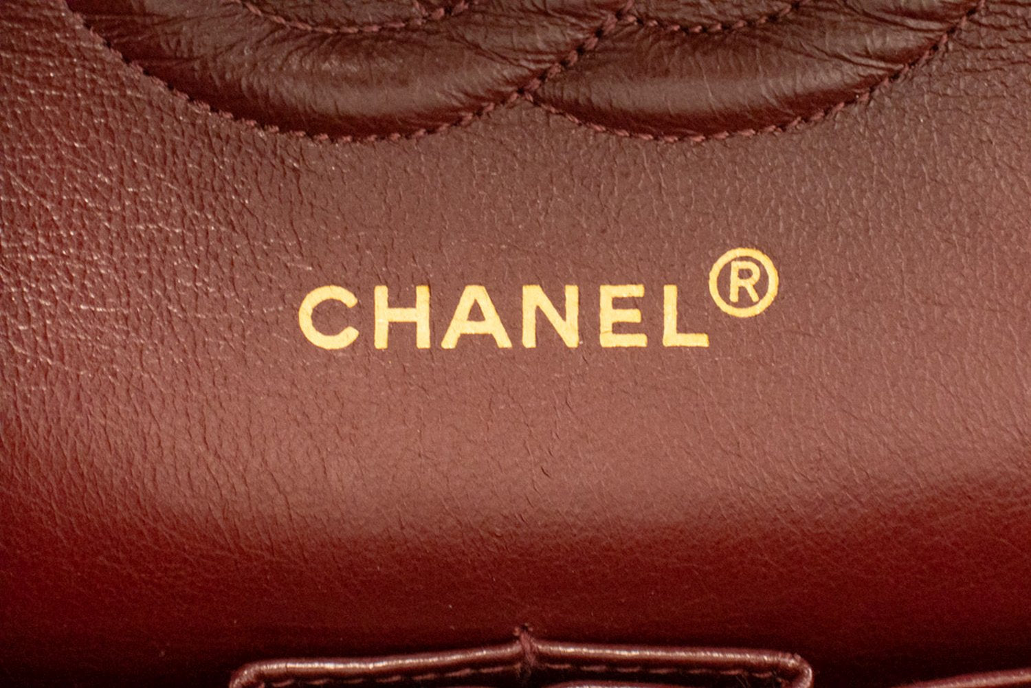 CHANEL Classic Double Flap 10" Kettenschultertasche aus schwarzem Lammleder am2 hannari-shop