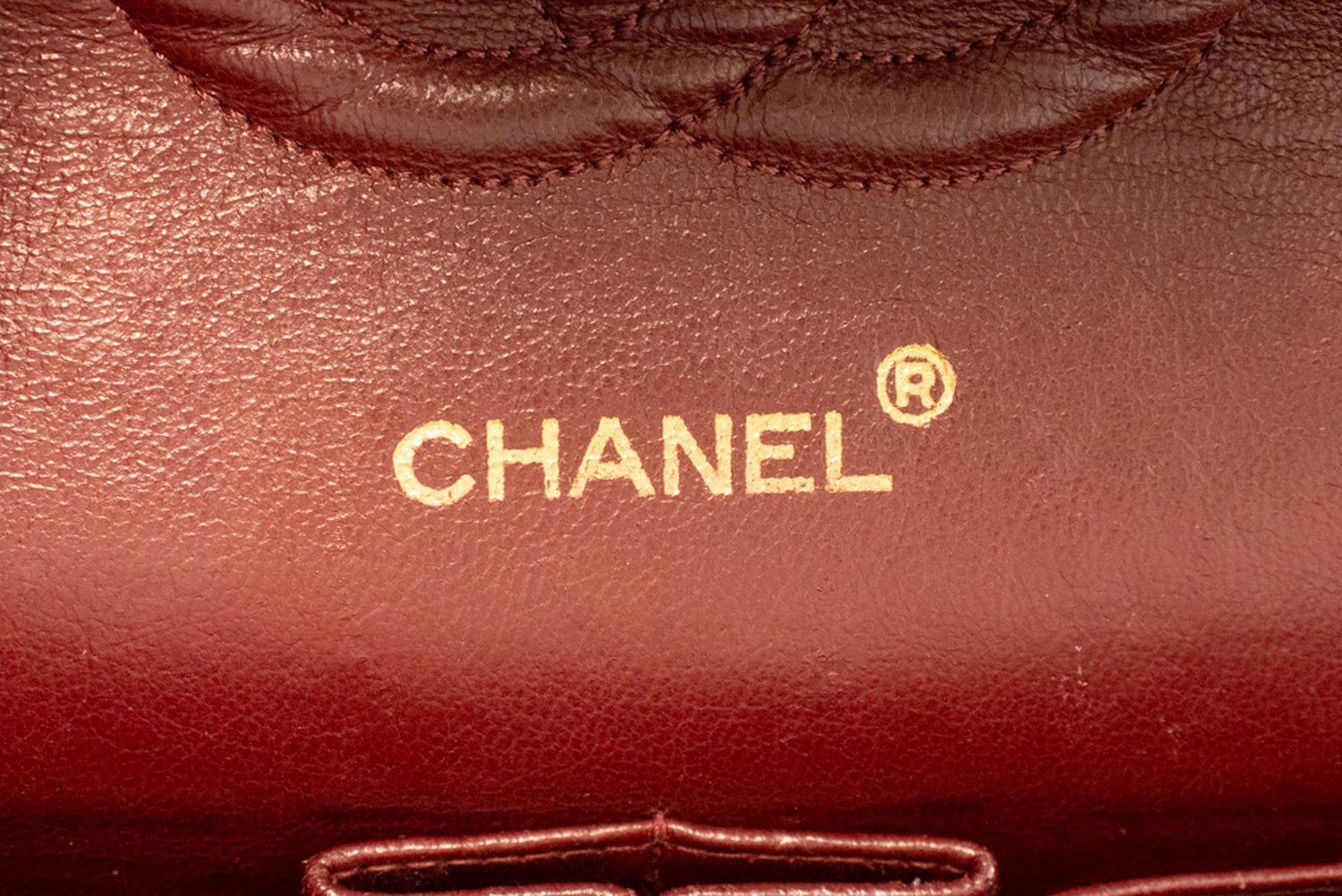 CHANEL Classic Double Flap 10" Chain Shoulder Bag Black Lambskin ak8 hannari-shop