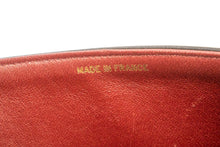 CHANEL Klassische 10"-Schultertasche mit Doppelklappe und Kette, schwarzes Lammleder, m19