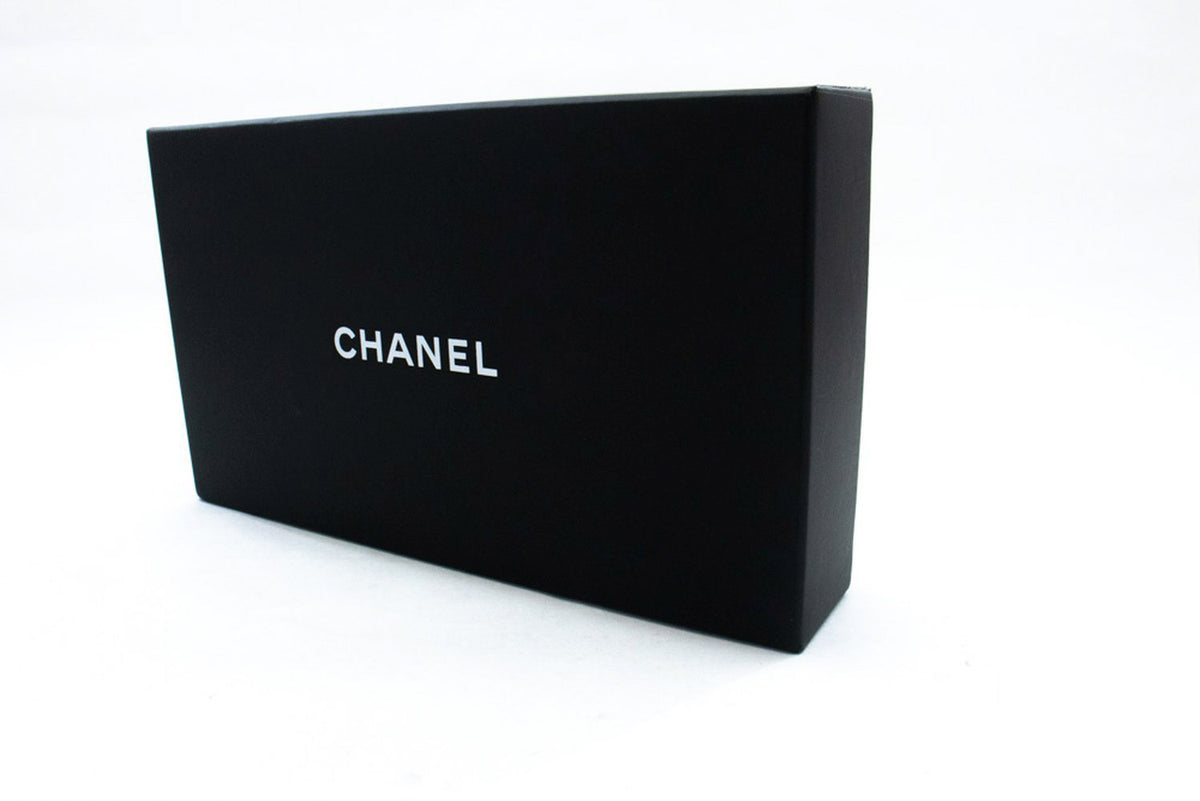 CHANEL Grained Calfskin Wallet On Chain WOC Black Shoulder Bag ap1 hannari-shop