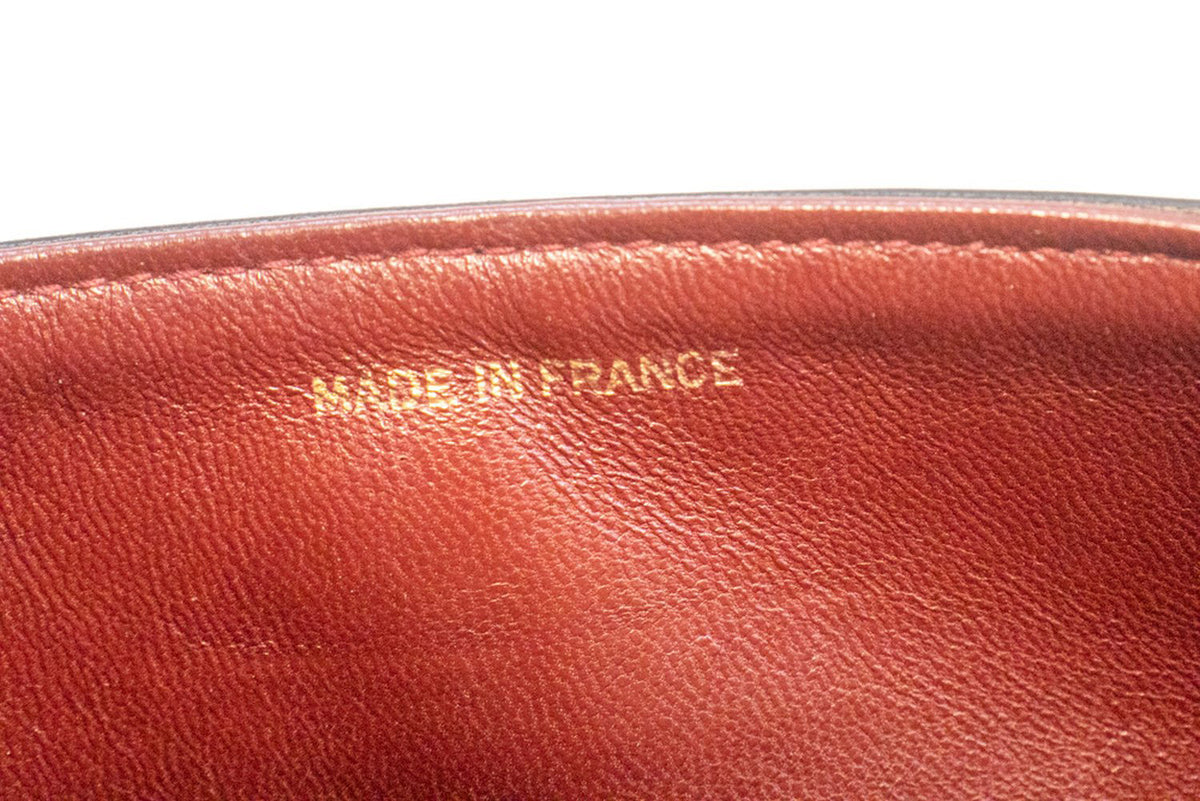 CHANEL Classic Double Flap 9" Chain Shoulder Bag Schwarzes Lammleder ap2 hannari-shop
