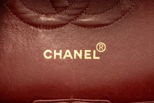 CHANEL Classic Double Flap 10" Chain Shoulder Bag Black Lambskin m90 hannari-shop