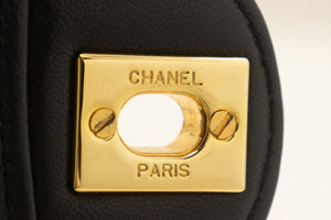 CHANEL Vintage Classic Chain Shoulder Bag Single Flap Quilted Lamb m81 hannari-shop