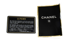 CHANEL Classic Double Flap 9" Chain Shoulder Bag Black Lambskin m85 hannari-shop