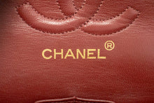 CHANEL Classic Double Flap 9" Chain Shoulder Bag Black Lambskin m85 hannari-shop