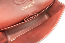 CHANEL Classic Double Flap 9" Chain Shoulder Bag Black Lambskin m85 hannari-shop