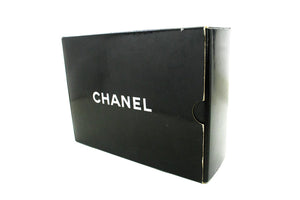CHANEL Classic Double Flap 9" Chain Shoulder Bag Black Lambskin m85 hannari-shop