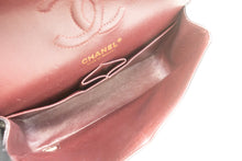CHANEL Grained Calfskin Double Flap 9" Chain Shoulder Bag Black n49 hannari-shop