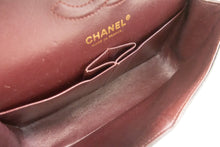 CHANEL Grained Calfskin Double Flap 9" Chain Shoulder Bag Black n49 hannari-shop