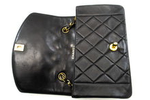 CHANEL Diana Flap Chain Shoulder Bag Black Quilted Lambskin Purse n77 hannari-shop