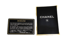 CHANEL Classic Double Flap 10" Chain Shoulder Bag Black Lambskin n44 hannari-shop