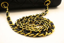 CHANEL Diana Flap Chain Shoulder Bag Black Quilted Lambskin Purse n80 hannari-shop