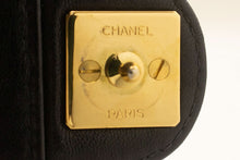 CHANEL Small Chain Shoulder Bag Clutch Black Quilted Flap Lambskin p06 hannari-shop