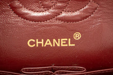 CHANEL Classic Double Flap 9" Chain Shoulder Bag Black Lambskin p02 hannari-shop