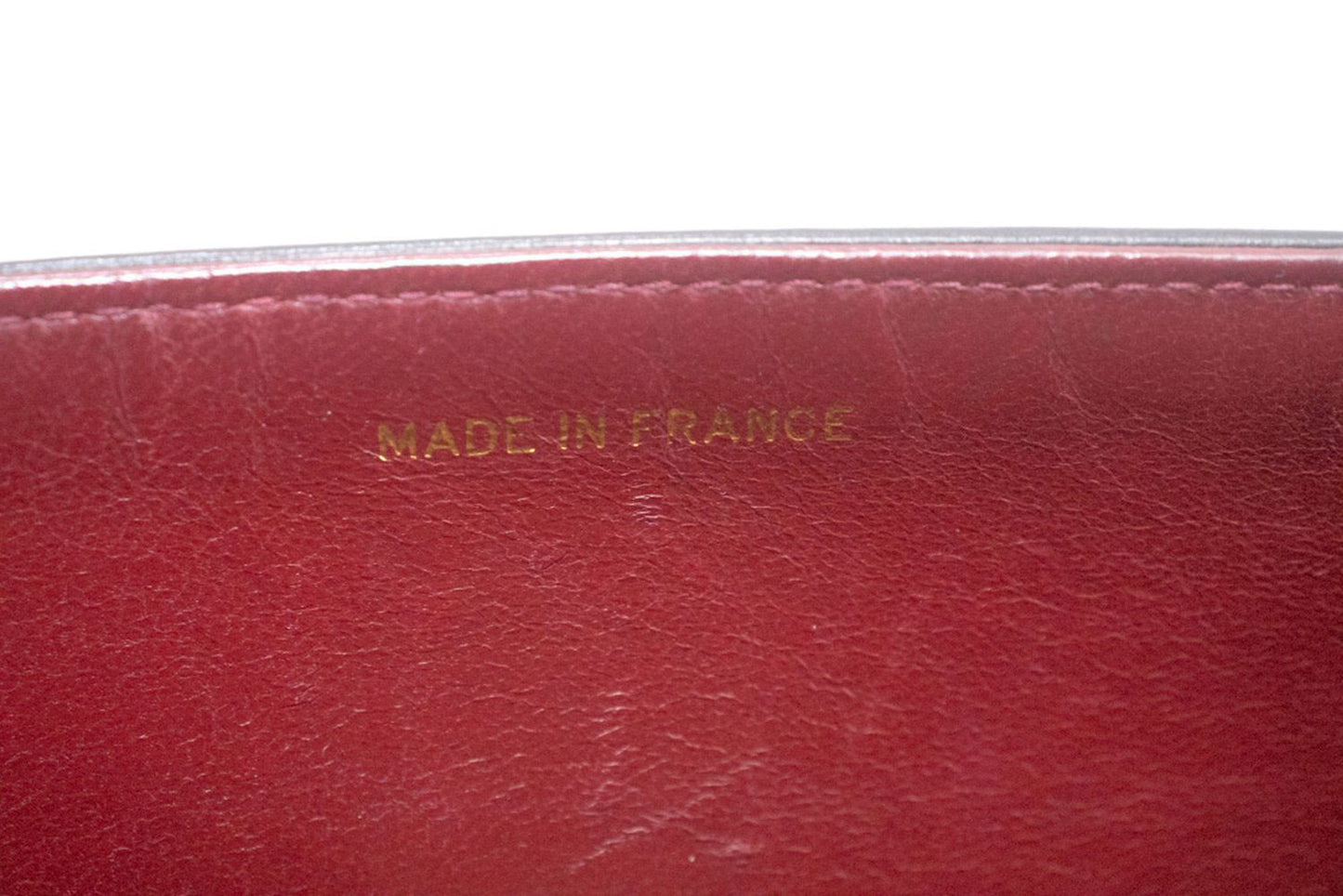 CHANEL Full Flap Small Chain Schultertasche Clutch Schwarz Steppung ab7 hannari-shop