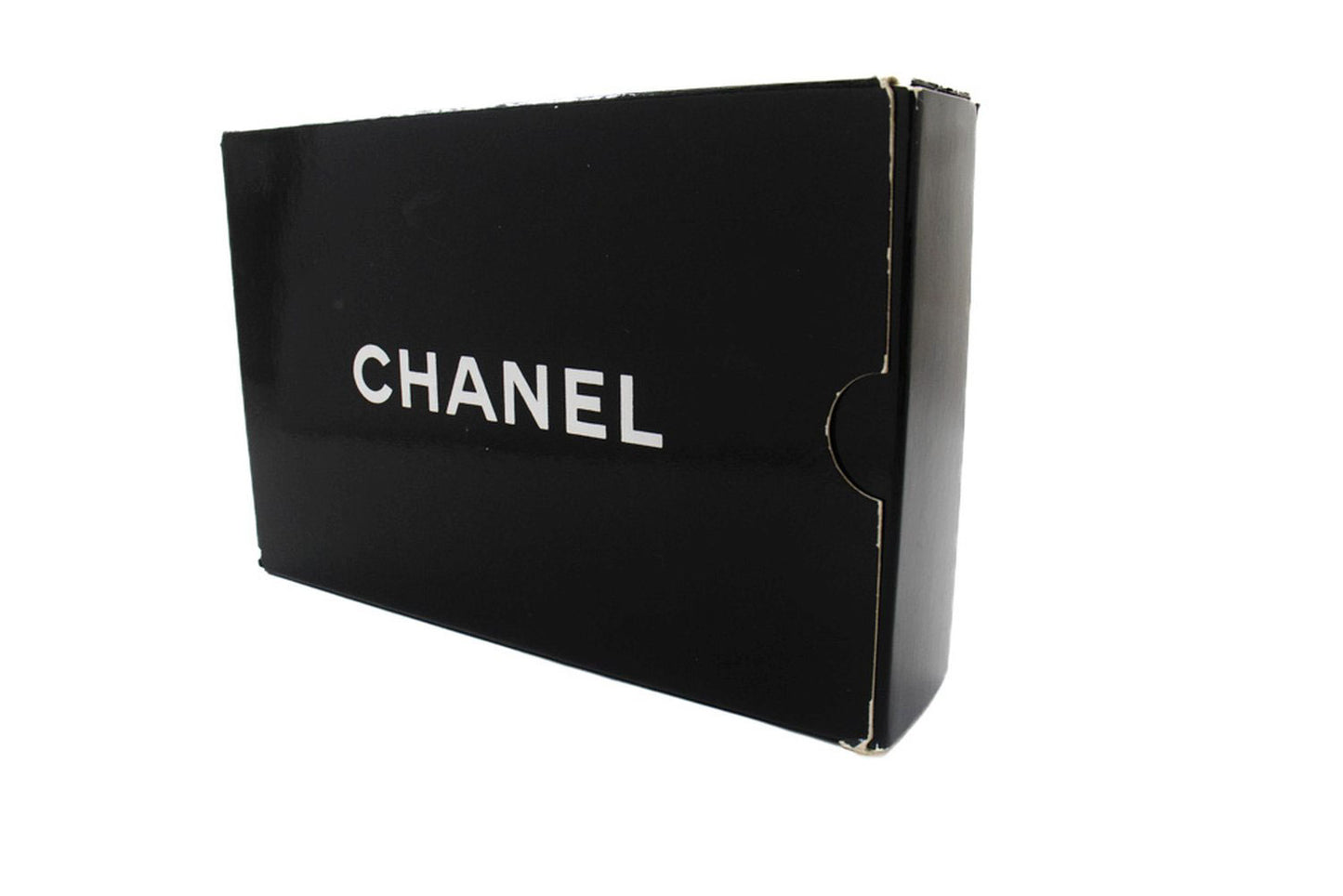 CHANEL Full Flap Small Chain Schultertasche Clutch Schwarz Steppung ab7 hannari-shop