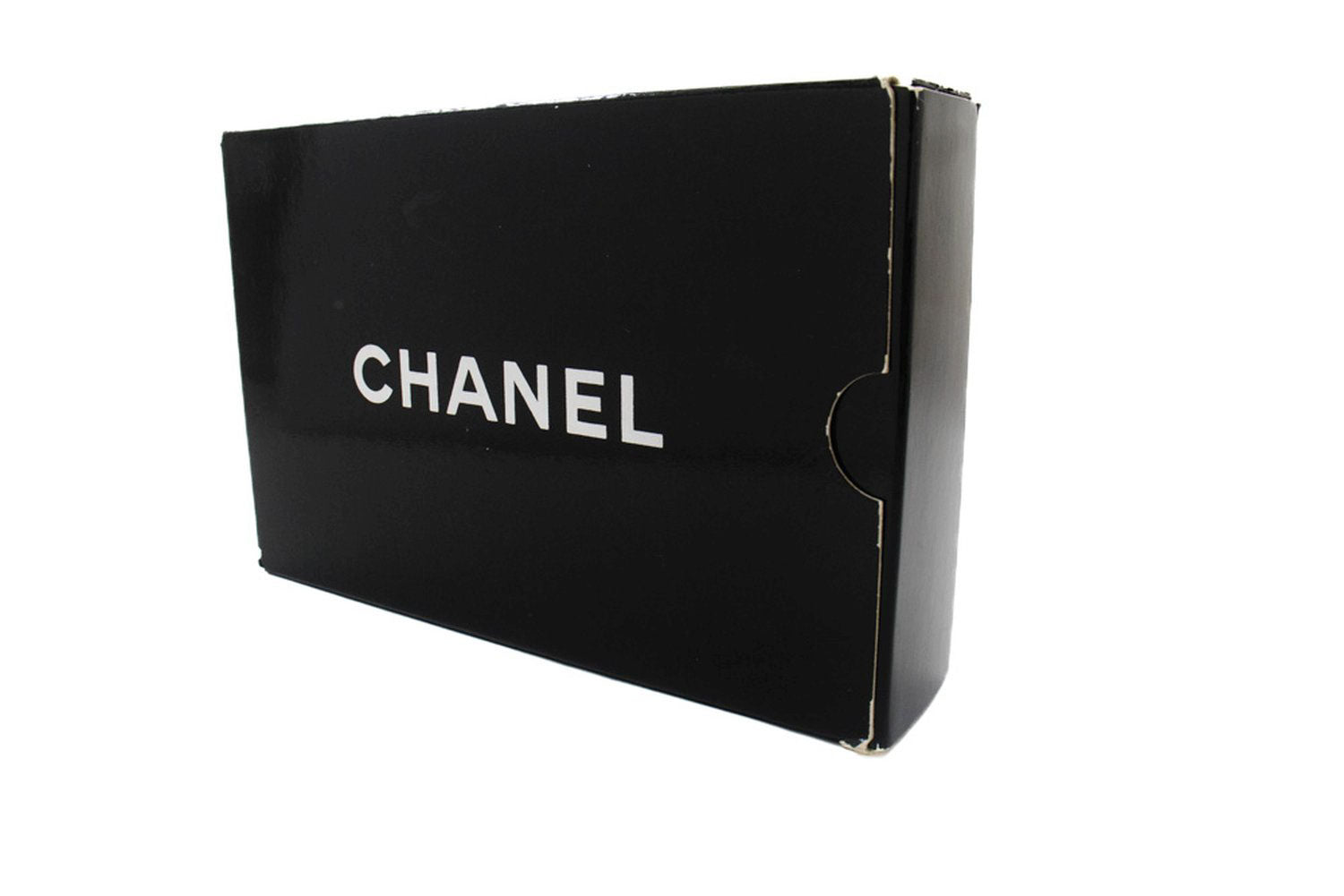 CHANEL Full Flap Small Chain Schultertasche Clutch Schwarz Steppung ab7 hannari-shop