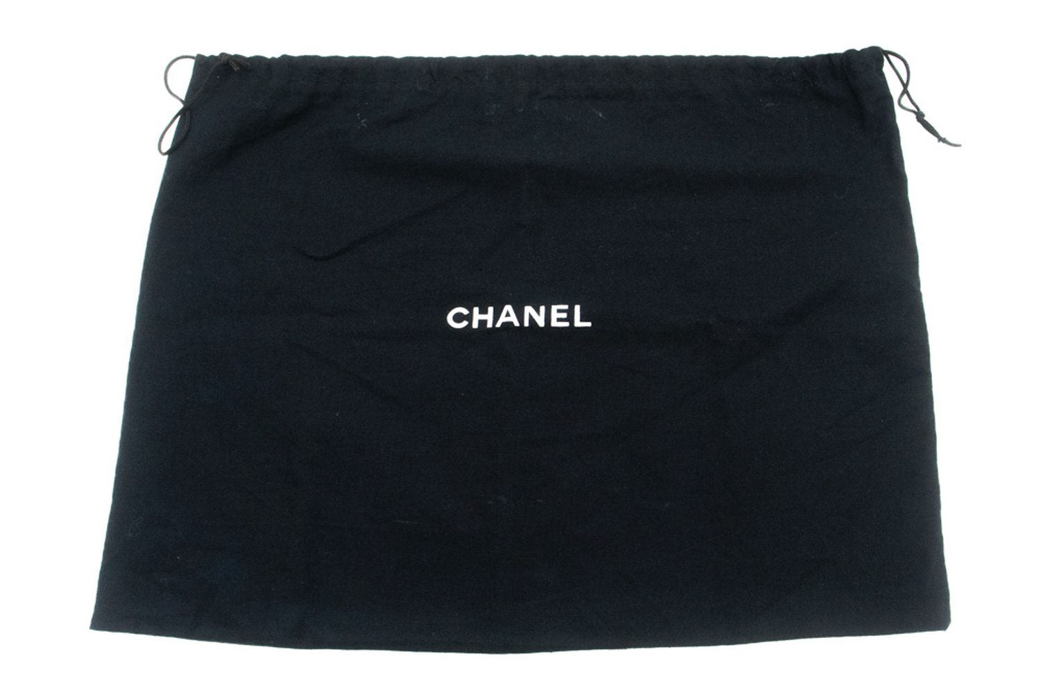CHANEL Classic Double Flap 10" Kettenschultertasche Schwarz Lammleder ad8 hannari-shop