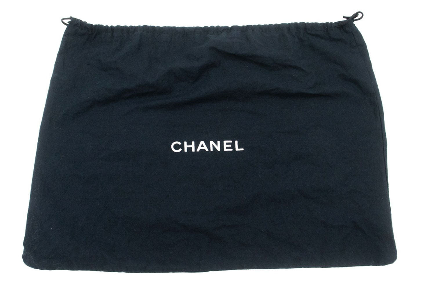 CHANEL Classic Double Flap 10" Kettenschultertasche Schwarz Lammleder ac9 hannari-shop