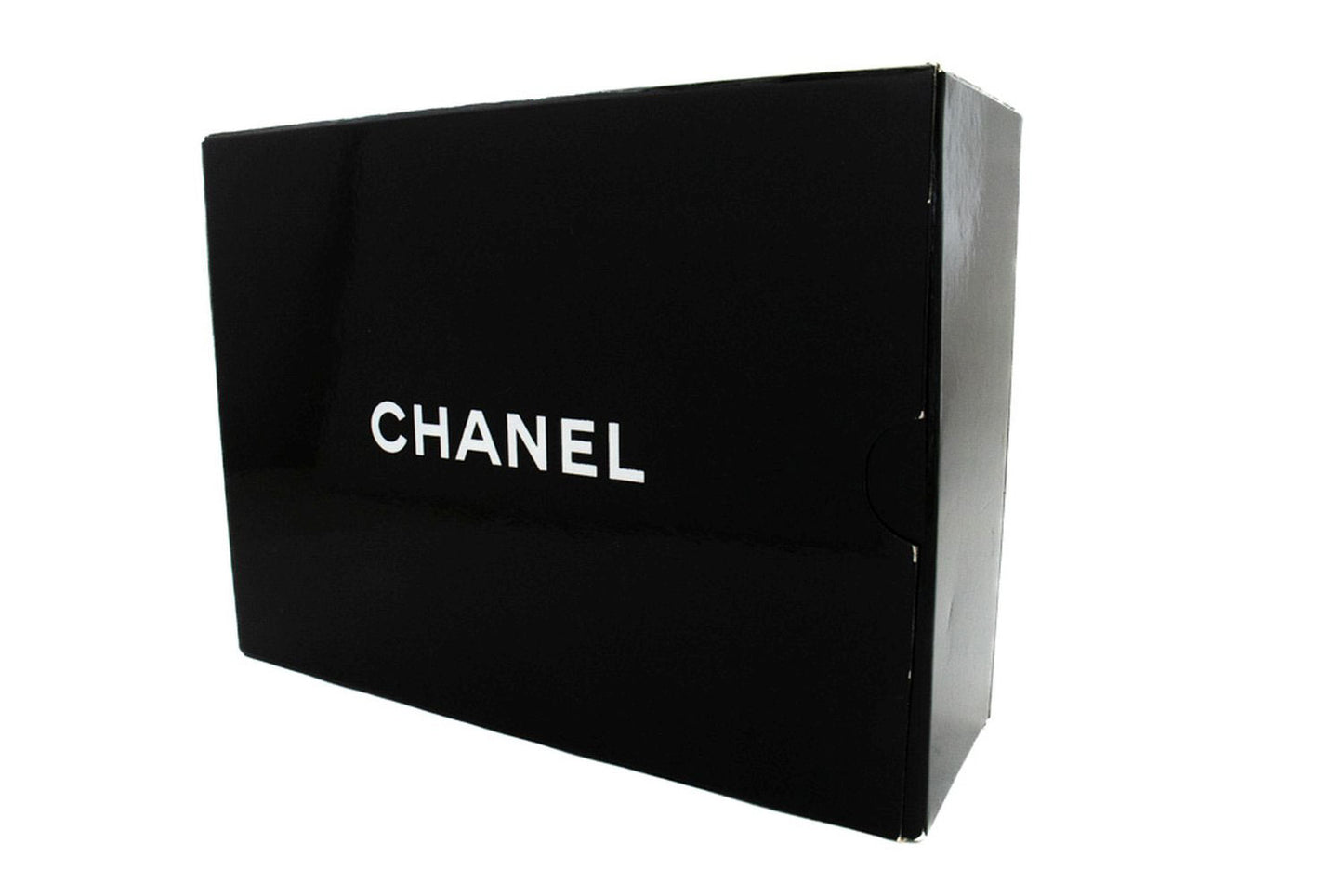 CHANEL Full Flap Chain Shoulder Bag Clutch Black Quilted Lambskin af4 hannari-shop