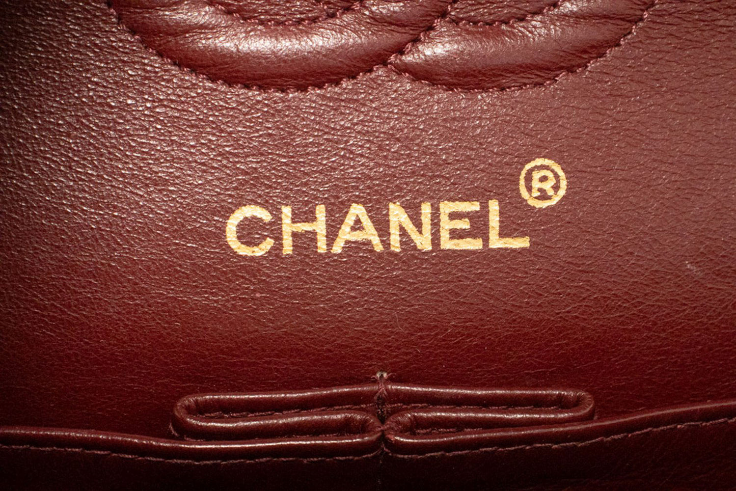 CHANEL Classic Double Flap 9" Chain Schultertasche Schwarz Lammleder ag6 hannari-shop