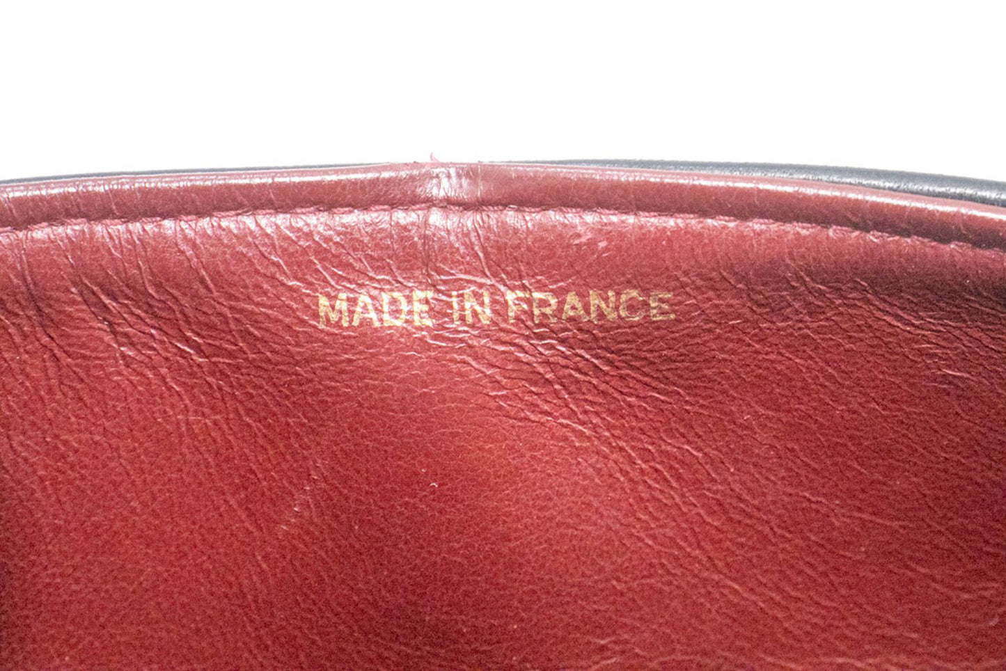 CHANEL Classic Double Flap 9" Chain Schultertasche Schwarz Lammleder ag6 hannari-shop