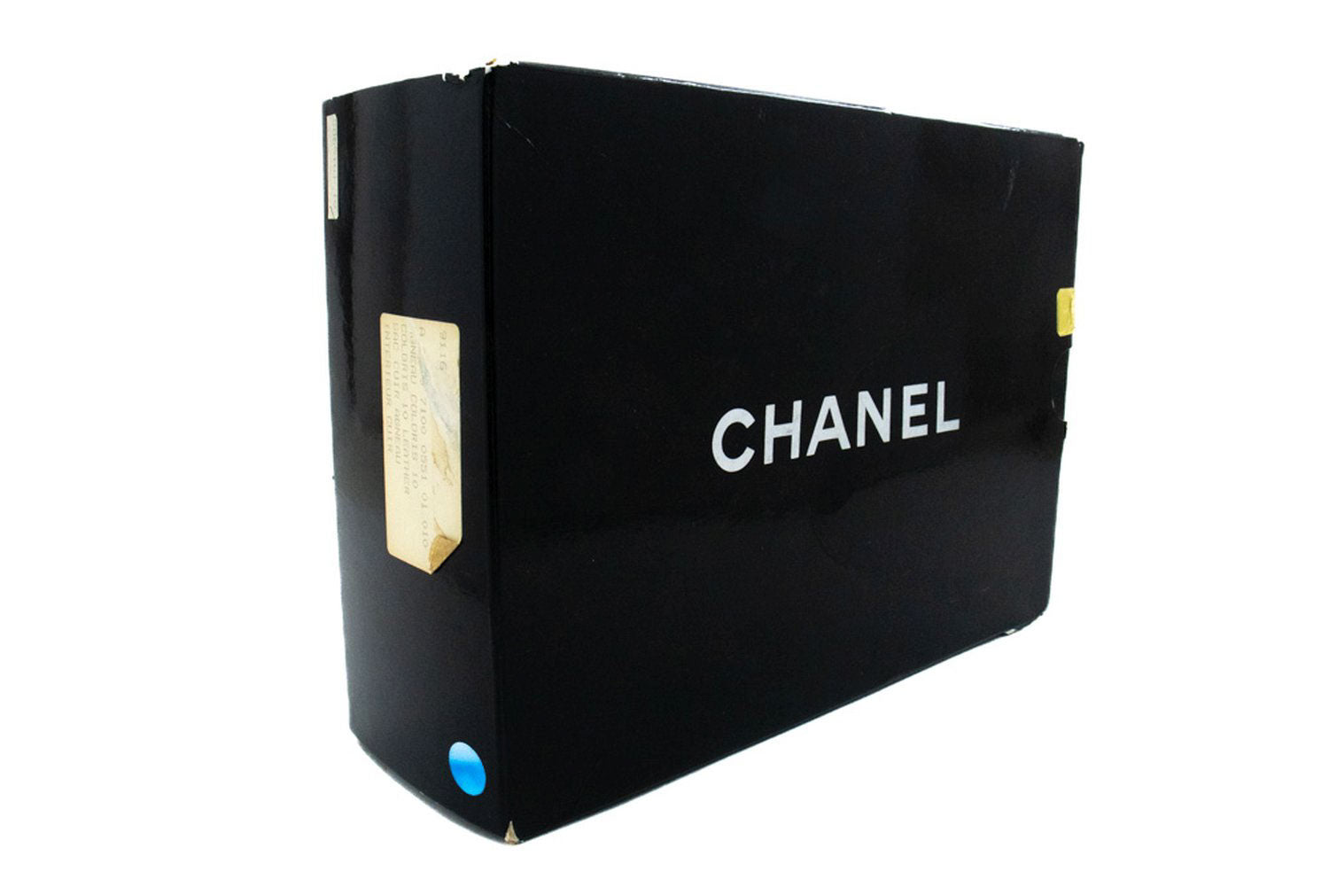 CHANEL Classic Double Flap 9" Chain Schultertasche Schwarz Lammleder ag6 hannari-shop