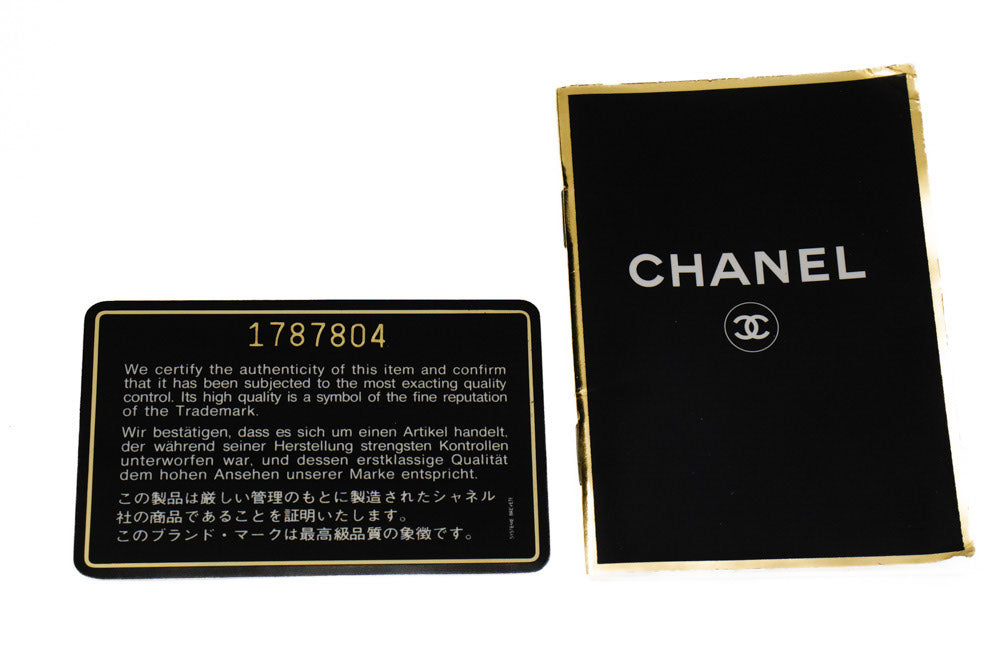 CHANEL Vintage Classic Chain Shoulder Bag Single Flap Quilted Lamb ag8 hannari-shop