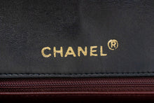 CHANEL Diana Flap Chain Shoulder Bag Black Quilted Lambskin Purse ah1 hannari-shop