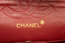 CHANEL Classic Double Flap 9" Chain Shoulder Bag Black Lambskin p46 hannari-shop