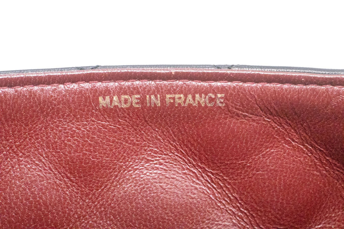 CHANEL Mini Square Kleine Kettentasche Umhängetasche Schwarz Lammfell ag7 hannari-shop