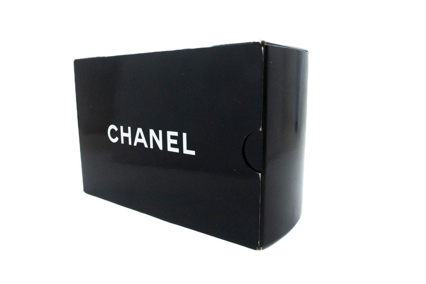 CHANEL Mini Square Kleine Kettentasche Umhängetasche Schwarz Lammfell ag7 hannari-shop