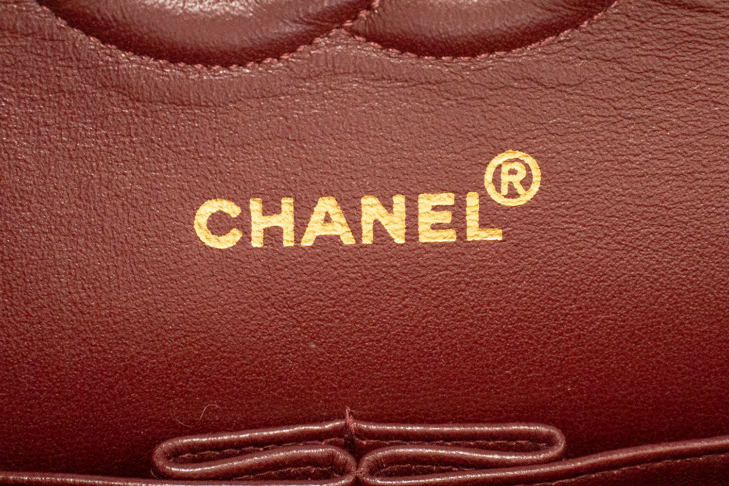 CHANEL Classic Double Flap 10" Kettentasche aus schwarzem Lammleder ak4 hannari-shop
