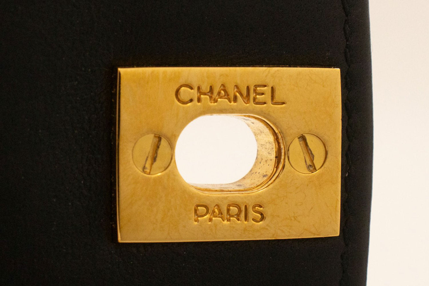 CHANEL Diana Flap Chain Schultertasche Schwarz Stepp-Lammleder ai3 hannari-shop