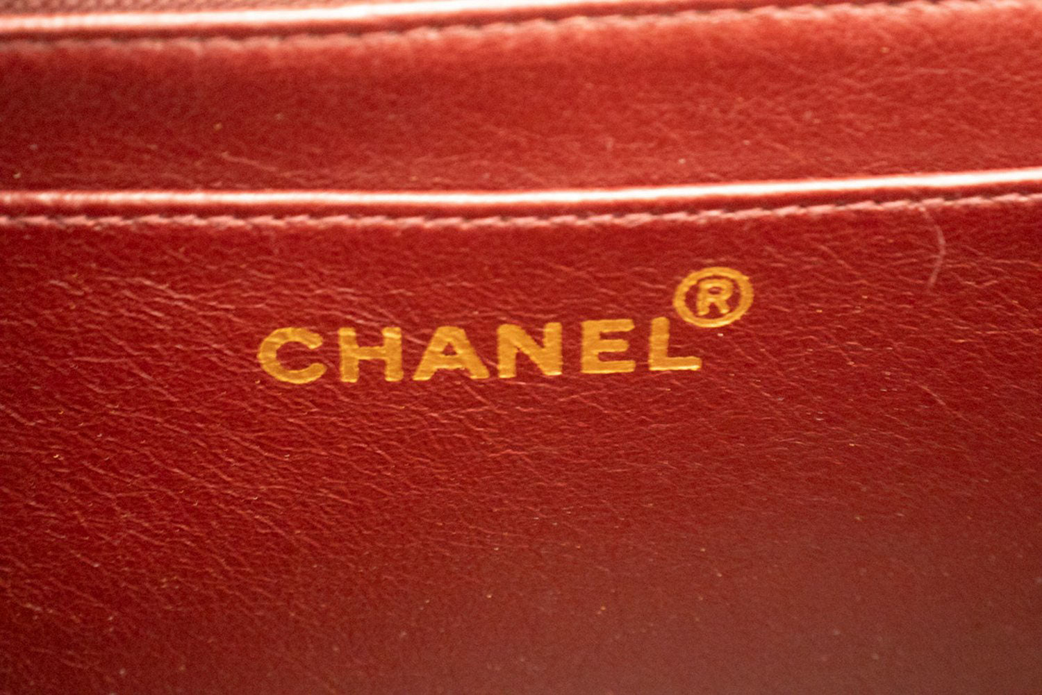 CHANEL Diana Flap Chain Schultertasche Schwarz Stepp-Lammleder ai3 hannari-shop